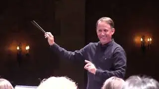 2025 Gulf Coast High School Honor Band view of the conductor David Plack, 1920 x1080pHD 30FPS