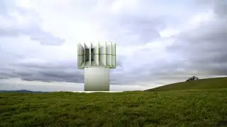 Nuovo modello di turbina eolica per uso domestico.