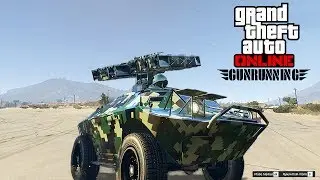 GTA ONLINE GUNRUNNING DLC NEW WEAPONIZED VEHICLES! (GTA 5 DLC)