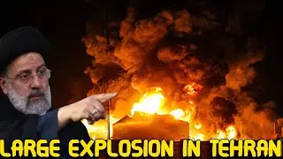 Large explosion in Tehran near state TV