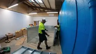 Endless Pool Install Day 1