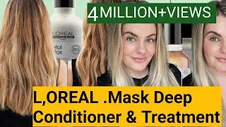 L'Oreal Professionnel Metal Detox Hair Mask | Deep Conditioner & Treatment | Protects Color, Prevent