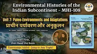 MHI-108 Unit 7📜| India's Geology| Human Adaptation 🚨| DEC 19 EXAM