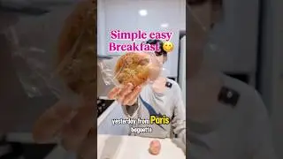 Простой, легкий и вкусный завтрак 😋☀️💕 #завтрак