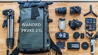 МОЯ НОВАЯ СУМКА ДЛЯ ФОТОКАМЕРЫ!!! | WANDRD PRVKE 21L WASATCH GREEN + НАБОР ДЛЯ ФОТОГРАФИИ