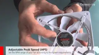 Adjustable Peak Speed (APS) Function of ENERMAX Fans