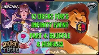Infinity Constructed - Part 4: Stabiles Blurple & ein bisschen Roulette | Disney Lorcana Deck Guide