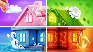 Tiny House Challenge: Four Element Girls Build Together!