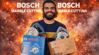 Bosch Marble Cutting Machine Test 😱 | 1400W vs 1250W | Power 🔥