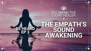 Clear Your Space | The Voice Crystal Bowl Meditation Empath Sound Healing  Awakening Series, Ep 3