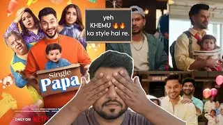 Single Papa Trailer Review  | Kunal Khemu | Prajikta Kohli | Netflix | Single Papa Netflix New Show 