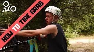 How to TIRE GRAB - Dirtowa Akademia nauka skakania na rowerze DIRTOWY BUBU #85