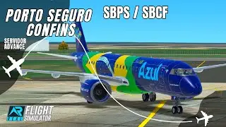 ✈️ AEROFLY FS GLOBAL - PORTO SEGURO // CONFINS De A320neo da AZUL #aeroflyfsglobal #mfs2020 #mobile