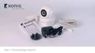 SAS-CLALIPC10 - Pan tilt WiFi camera 720p installation iOS - ENG