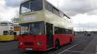 Buses at Newcastle Metrocentre Rally May 4th 2015
