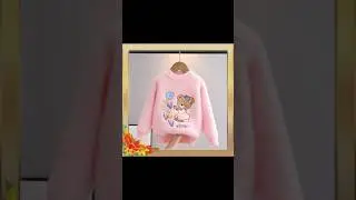 @winter wool# kids dress #fashion #2023