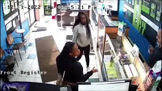 She Tried To Dash On The Cell Phone Repair Man But He Was Prepared For Her!