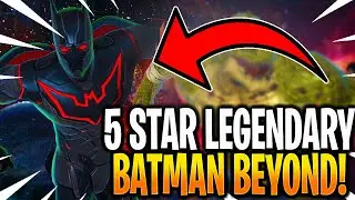 *NEW* BATMAN BEYOND 5 STAR LEGENDARY RANK UP! - DC Legends