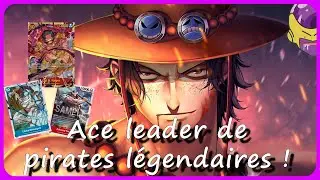 ACE LA FIGURE DE PROUE DE LA M&Eacute;TA OP13! Deck Tech Red Blue Ace OP13