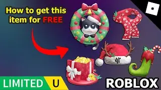 FREE UGC LIMITED - HOW TO GET UGC Santa Hat in PLS DONATE