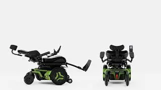 Permobil F3 Sitting to Horizontal