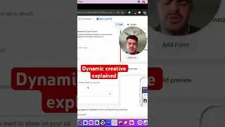 Why dynamic creative is best on fb ads