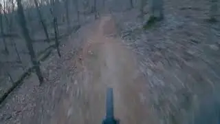 The Lazyboy downhill trail at Highground Preserve, Neosho,MO