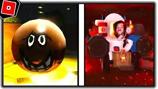How to get THE G BADGE + GARRY NEWMAN MORPH in STRANGE BATHTUB WAR - Roblox