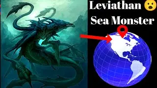 Leviathan 😮 Sea Monster found on google earth 🌎 Dragon Snake
