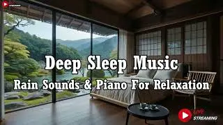 Relaxing Music to Release Stress & Calm Your Mind | Rain Sounds for Sleep - Deep Sleep in 10 Minute