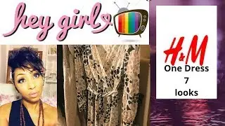 1 Dress 7 ways | Transformation | Hey Girl TV