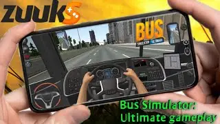 CoachBus City Terminal Drivers 👮bus simulator ultimate android gameplay