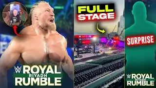 🚨Brock Lesnar DECLARES For Royal Rumble! WINNING?... Full Royal Rumble STAGE, MAJOR SURPRISE | WWE