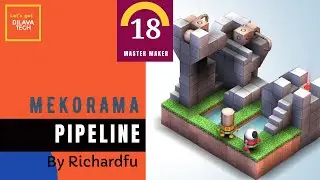 Mekorama - Pipeline by Sawdust, Master Makers Level 18, Walkthrough, Dilava Tech