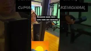 Guru Belajar Disiplin juga guys #gymmotivation #buguruglowing #belajardisiplin