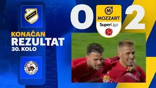 Mozzart Bet Super liga 2024/25 - 30.Kolo: ČUKARIČKI – IMT 0:2 (0:1)