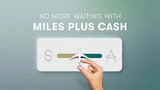 Miles or cash? Enjoy the flexibility of both