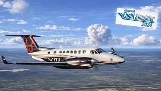 🇨🇦 CALGARY - MEDICINE HAT | FULL FLIGHT | BEACHCRAFT KING AIR | MICROSOFT FLIGHT SIMULATOR 