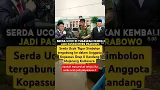 Viral | serda ucok ditugaskan kembali jadi paspamres #shorts #viralshorts #trending #tni #polisi