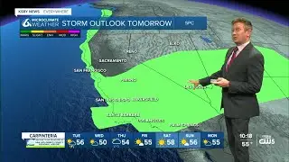 10PM update on the Monday storm system