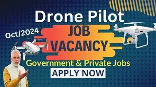 Government jobs for Drone pilot in India / Drone jobs vacancy apply now / namo drone didi explained