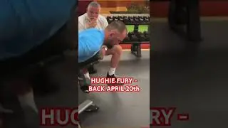HUGHIE FURY: COMEBACK STORY STARTS APRIL 20th ON GBM SHOW IN ROTHERHAM