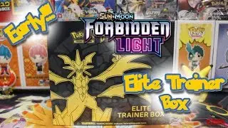 Early Pokemon Forbidden Light Elite Trainer Box Opening!!! + WIN MORE FORBIDDEN LIGHT CODES