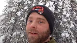 Altai Hok Skis and Hunting in the Snow