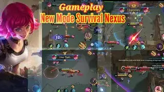 Gameplay, New Mode Survival Nexus, Objektif, Hero Beatrix Mode Survival, Auto Legendary.