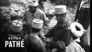 French Troops Attack Guerillas In Morocco (1955)