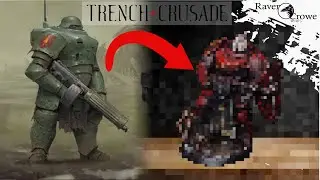 I digitally kitbashed one of THE BEST Trench Crusade miniature! #trenchcrusade #tabletop #wargamaing