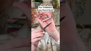 This is the THINNEST Brow Pencil Ever! 😧 How to use it!