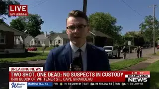 Homicide investigation underway after Cape Girardeau shooting