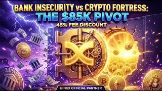 Bitcoin About to Explode Past $85K | Here's Why #BingX Bonus Code
